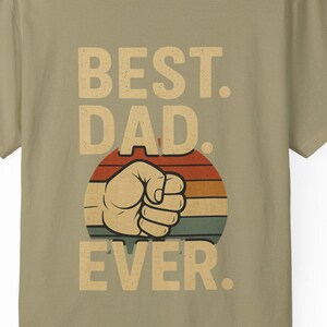 Best Dad Ever T-shirt, Father&#39;s Day Gift, Dad Birthday Present, Cool Dad Tee, Men&#39;s Graphic Shirt
