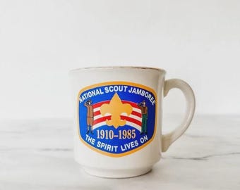 Vintage 1985 National Scout Jamboree Coffee Mug