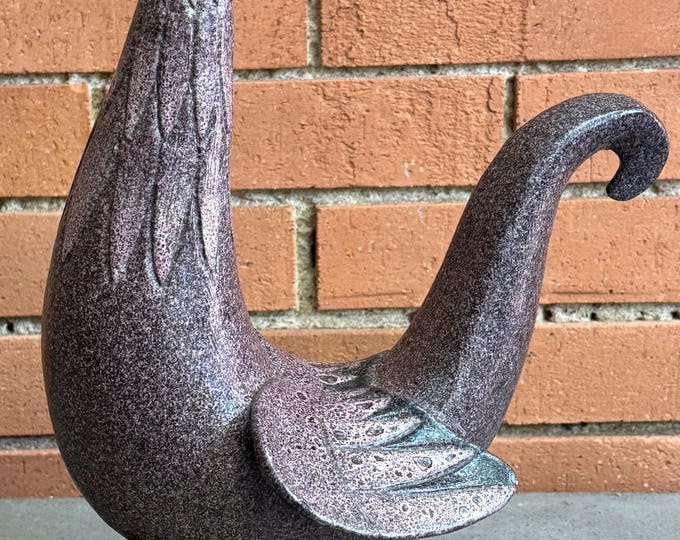 Vintage JARKO ZAVI MCM Ceramic Bird Rooster Sculpture Mid Century Modern 1960s
