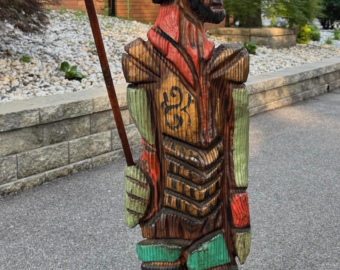 Vintage MCM WITCO Don Quixote Life Size Statue Sculpture Mid Century Art 1960s