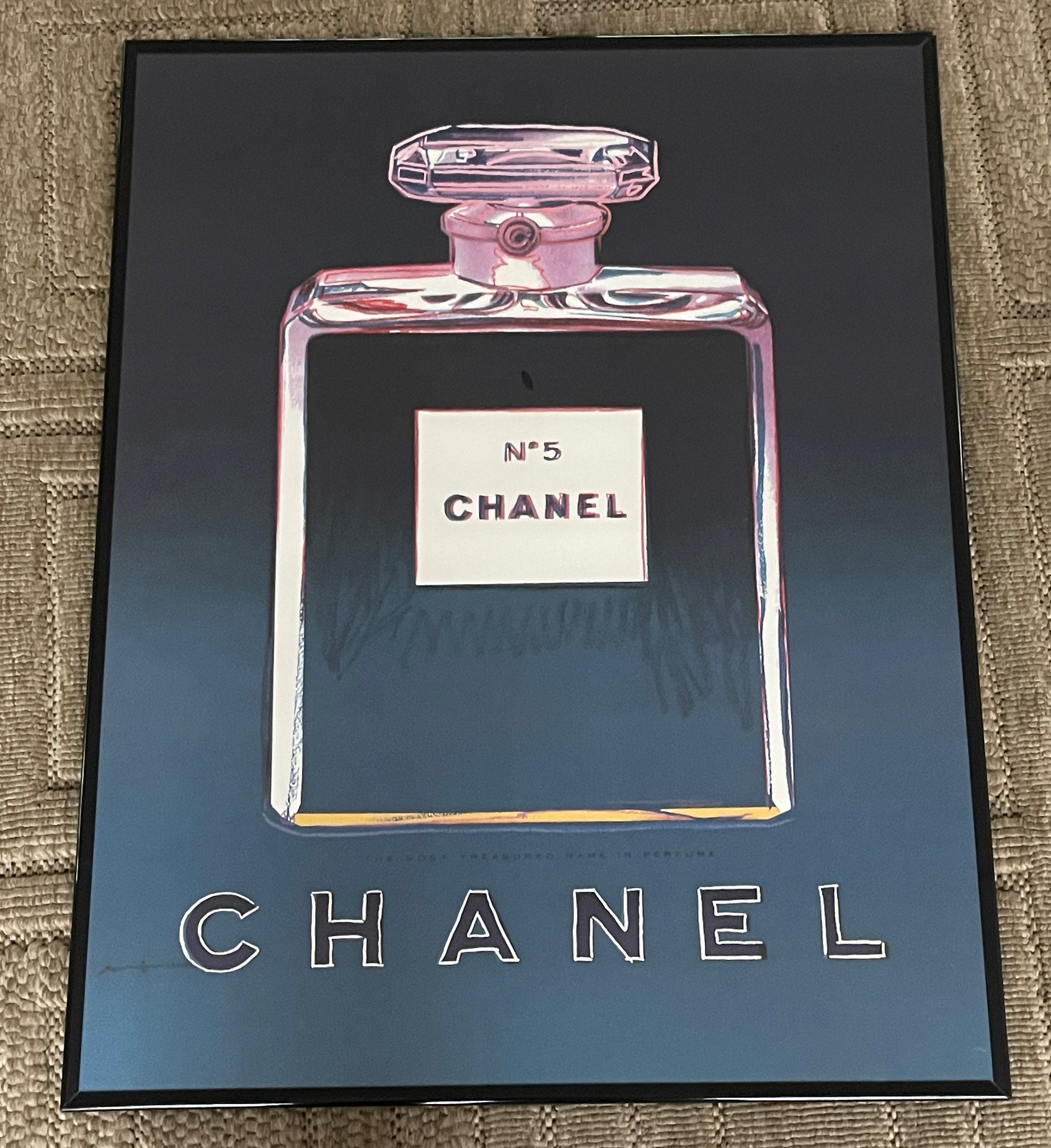 Coffee Chanel No 5 affiche (29,7x42cm) - Fashion - affiche - impression -  Wallified