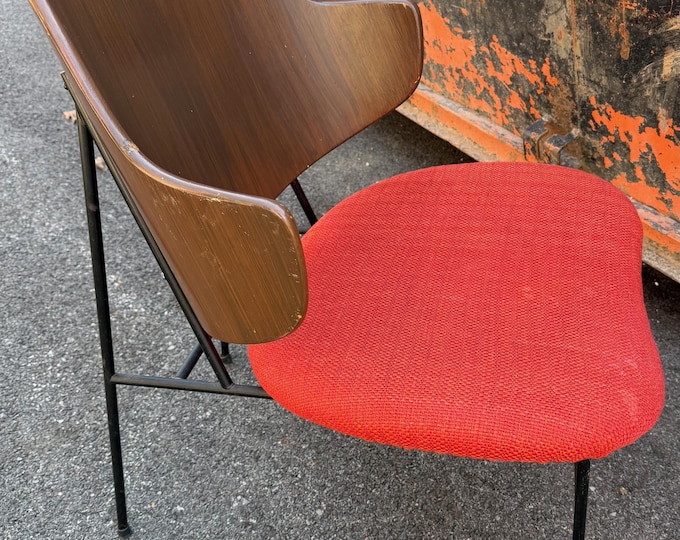 Vintage MCM Ib Kofod-Larsen Penguin Lounge Chair Mid Century Modern Denmark