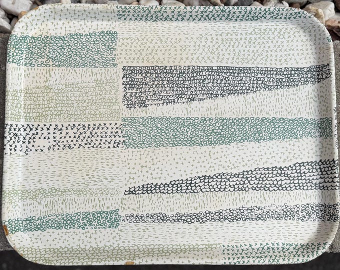 Vintage MCM BOLTABEST Terrain Cafeteria Trays Melanine George Nelson Mid Century Modern 50s Abstract