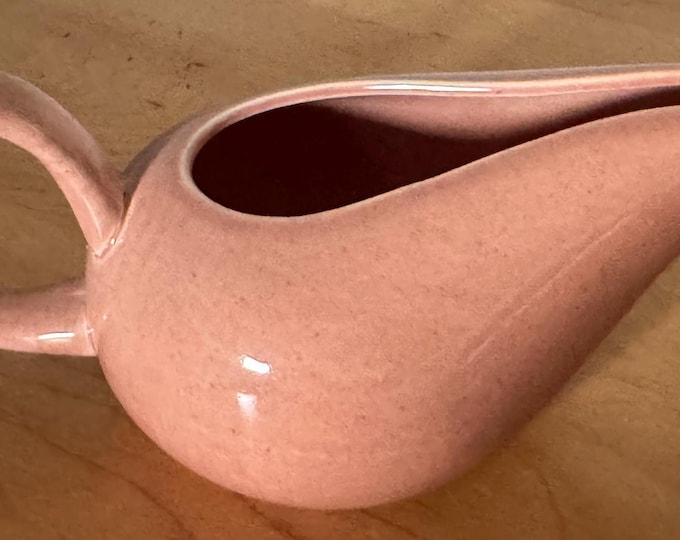Vintage MCM Russel Wright Creamer Coral Pink STEUBENVILLE USA Mid Century Modern
