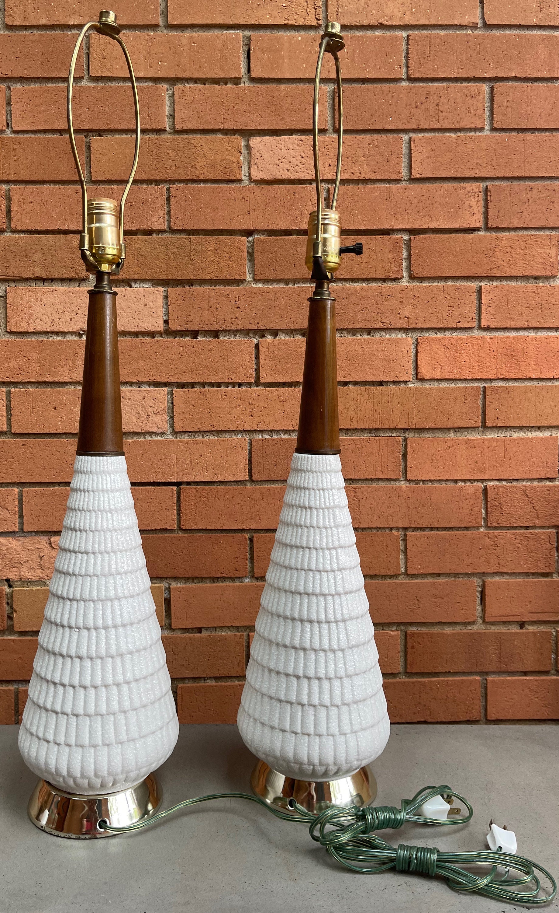 Vintage ceramic lamps 1960s deals