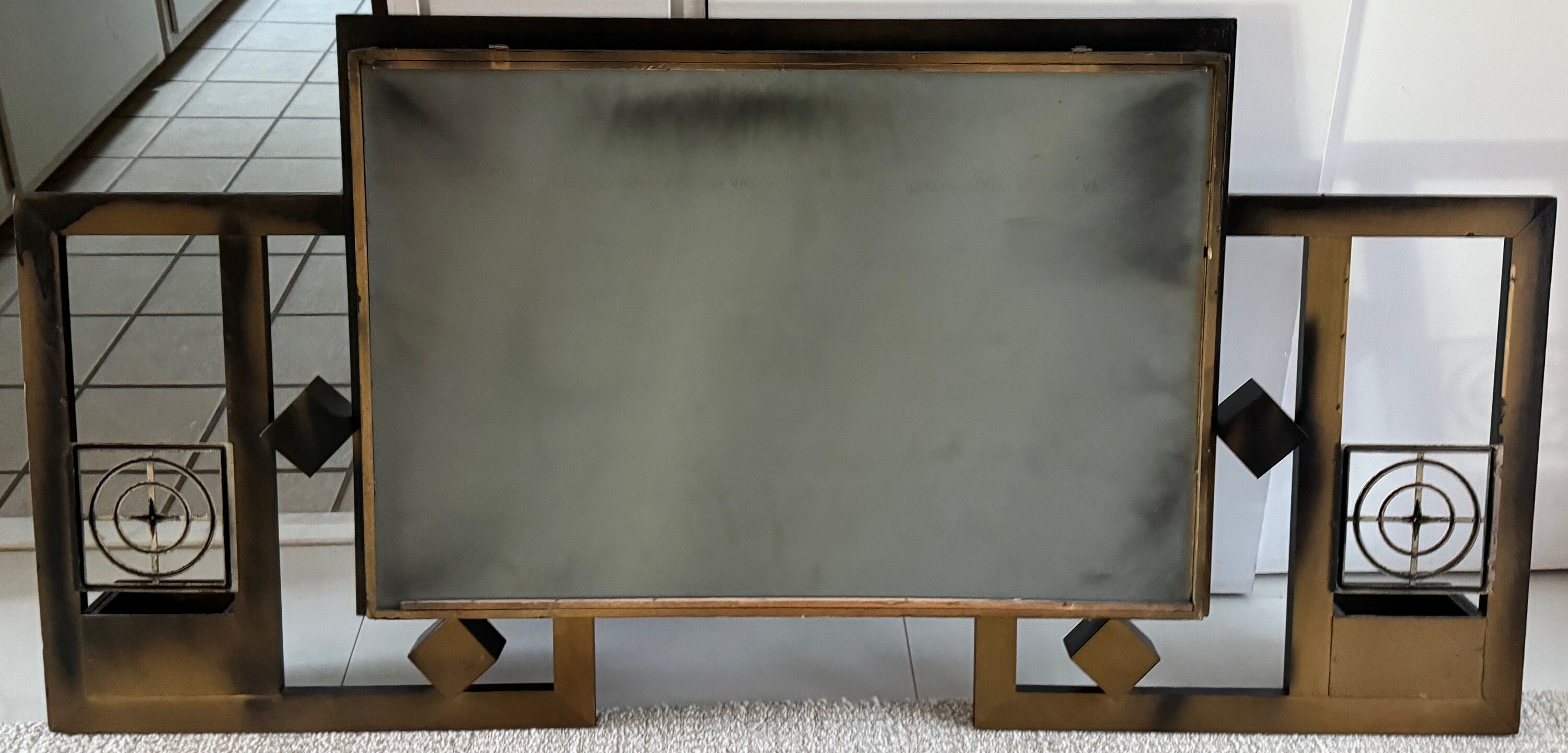 1950s 60s usa vintage atomic shadow box