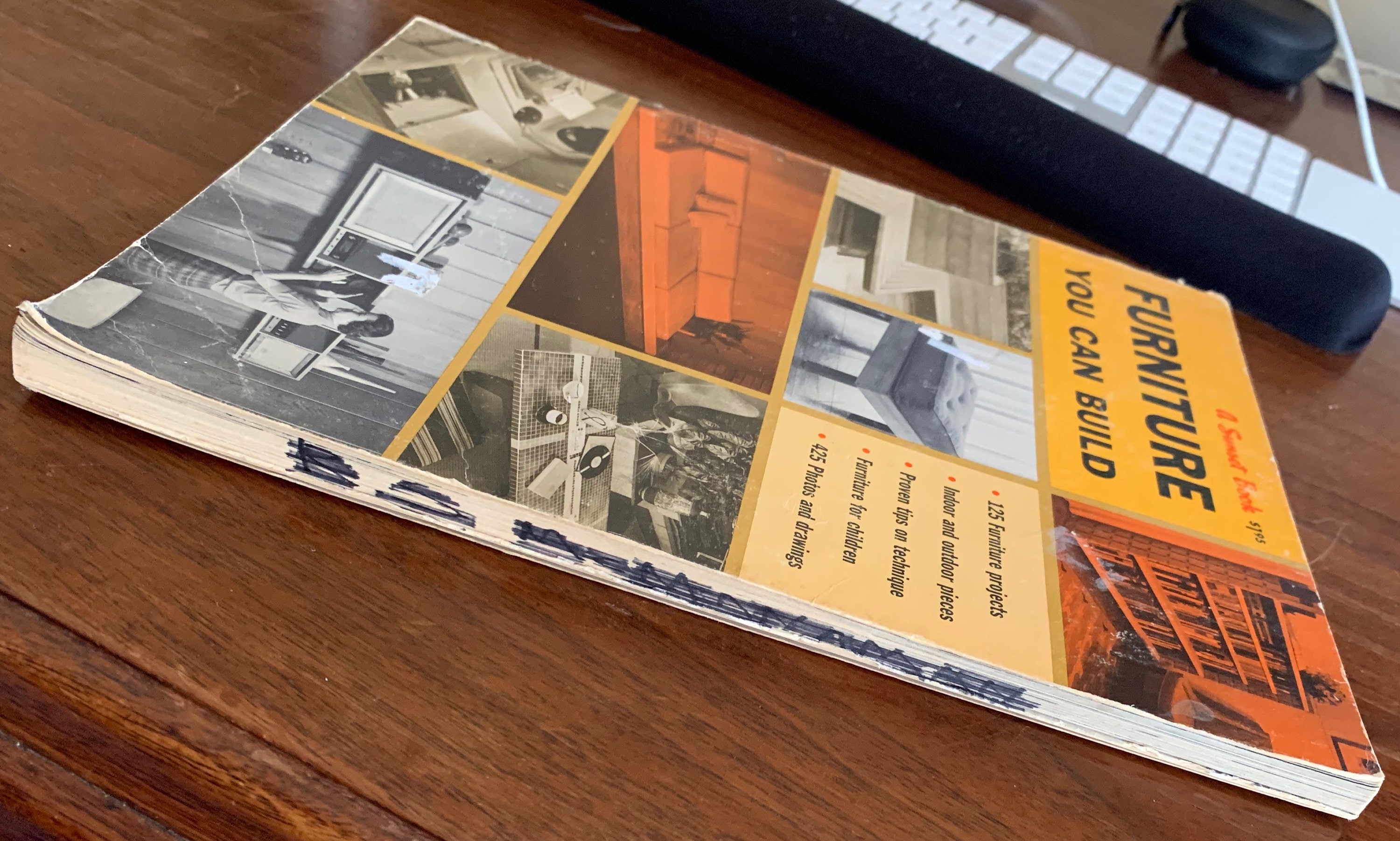 Vintage 60s Sunset DIY Furniture You Can Build Book Mid Century Modern