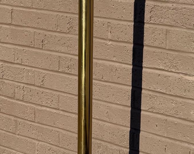 Vintage MCM LAUREL Brass Trumpet / Tulip Floor Lamp Mid Century Modern Torchiere