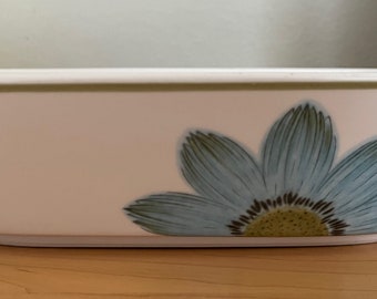 Vintage Noritake Progression China Up-Sa Daisy Vegetable Dish Japan Mid Century Modern Floral