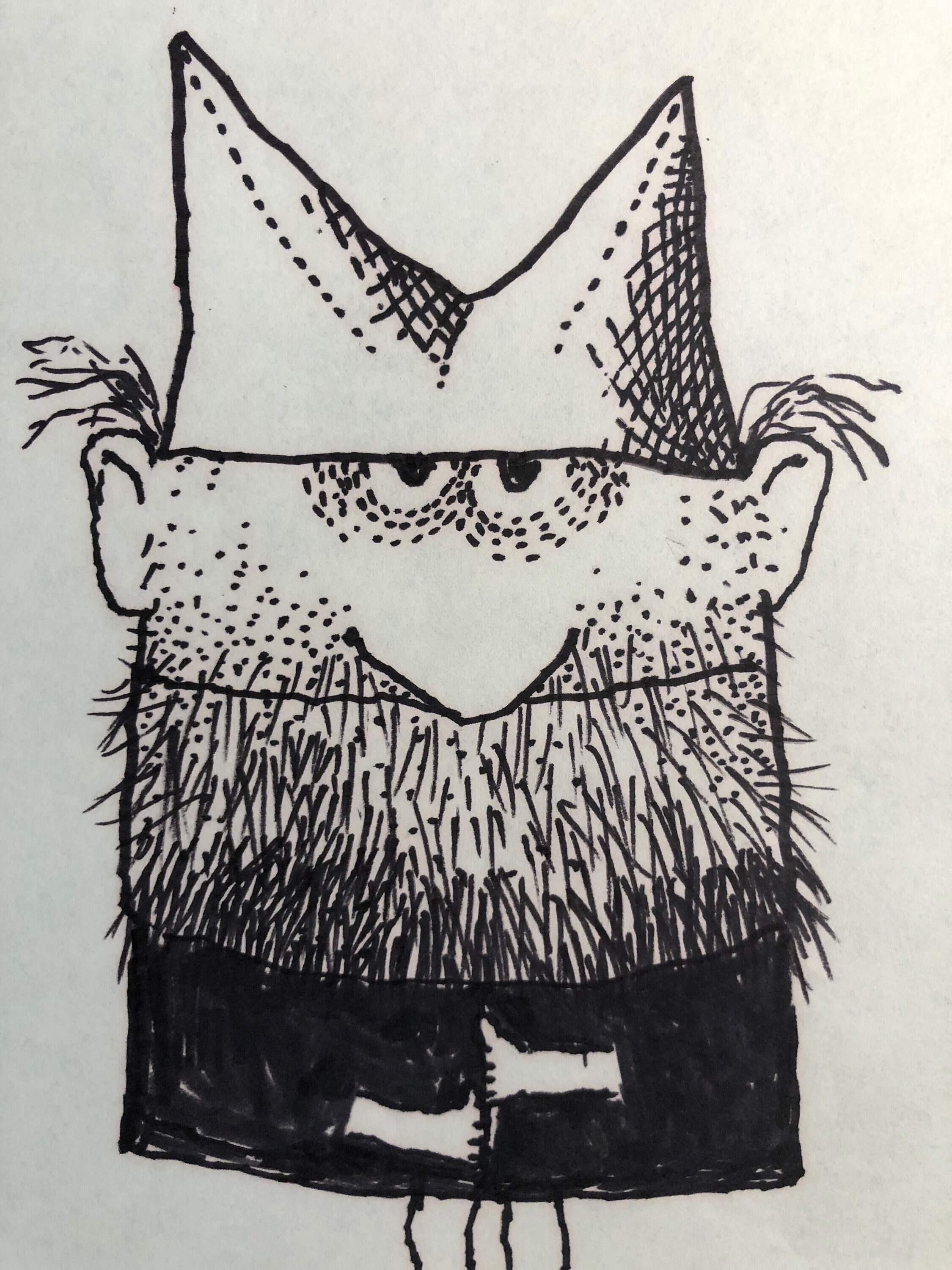 Vintage 60s William Mohr Cartoon Drawing Illustration Doodle Art Vintage 60s William Mohr Cartoon Drawing Illustration Doodle Art