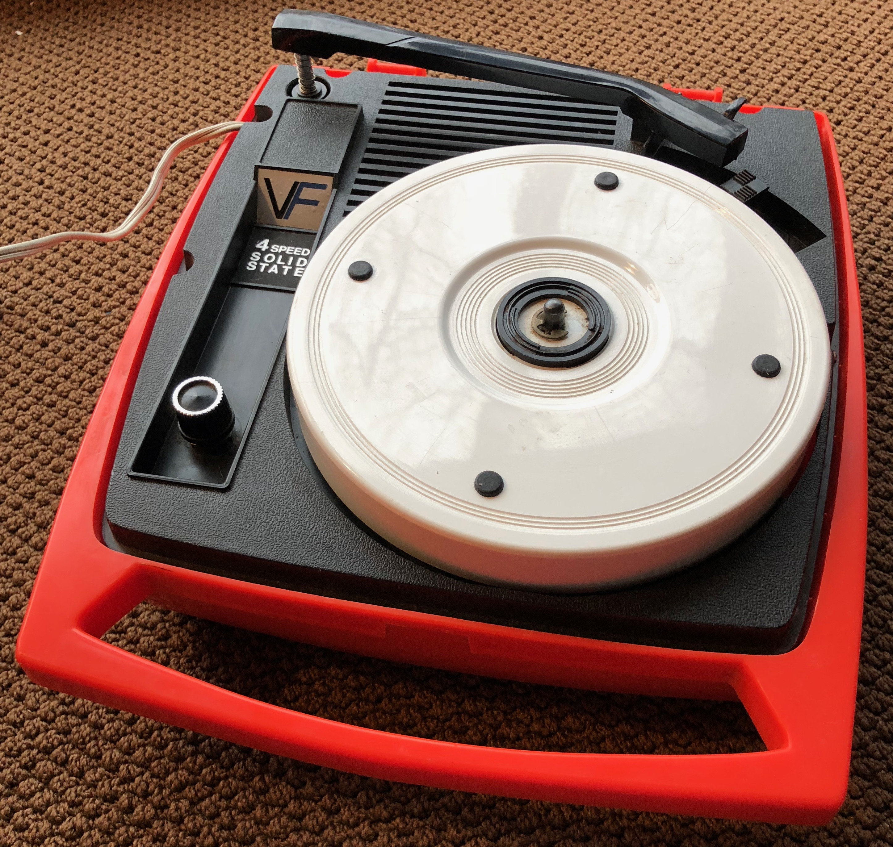 Vintage Vf Vanity Fair Industries Portable Phono Turntable Record Vintage Vf Vanity Fair Industries Portable Phono Turntable Record Player Gallery Photo