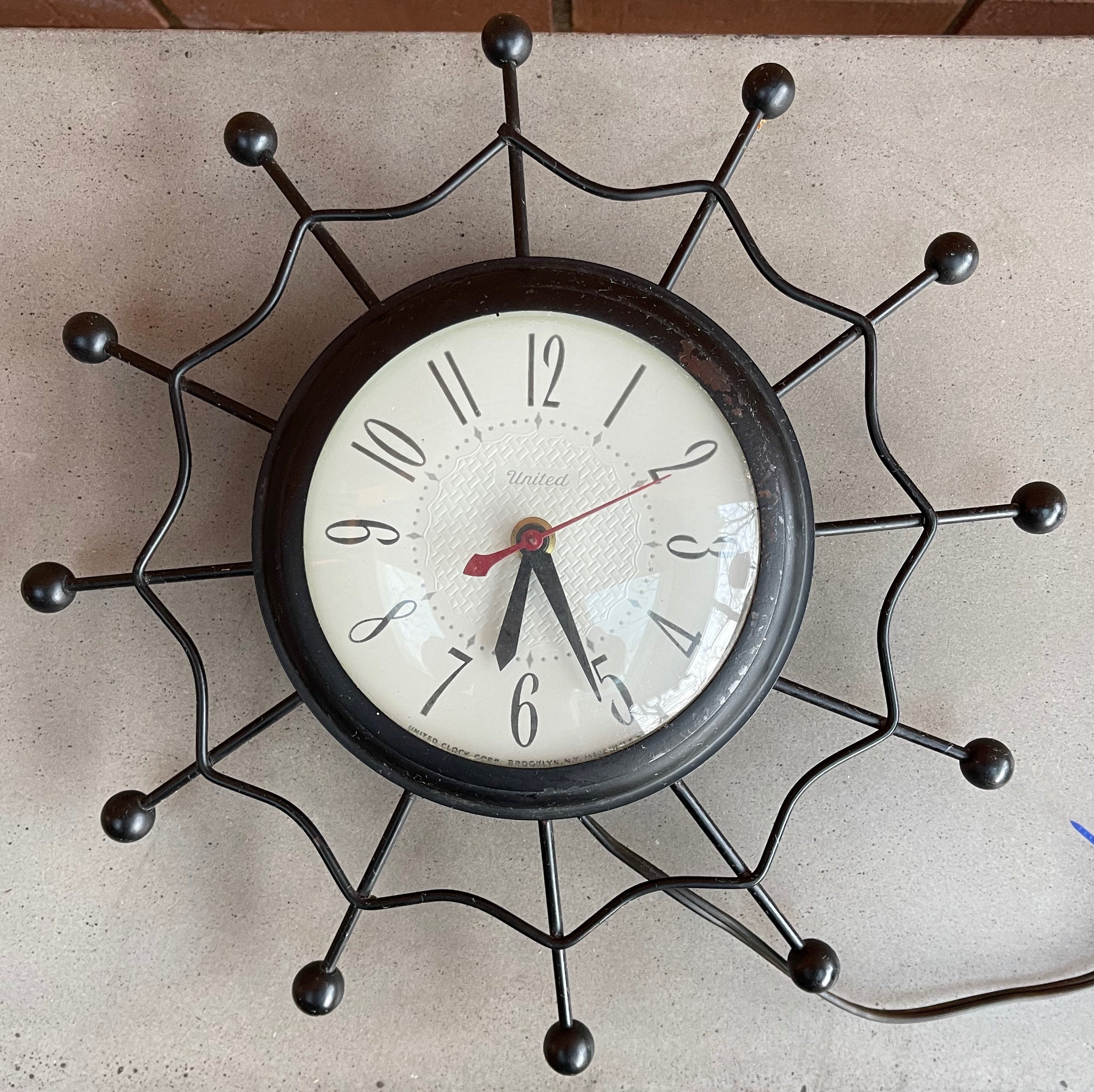 33 Vintage Wall Clock United Electric OTA ON ARENA 33-vintage-wall-clock-united-electric-ota-on-arena