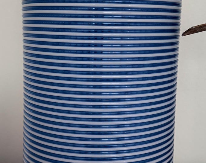 Vintage MCM Blue ROTOFLEX Hanging Light Swag Mid Century Modern Lighting 1960s D