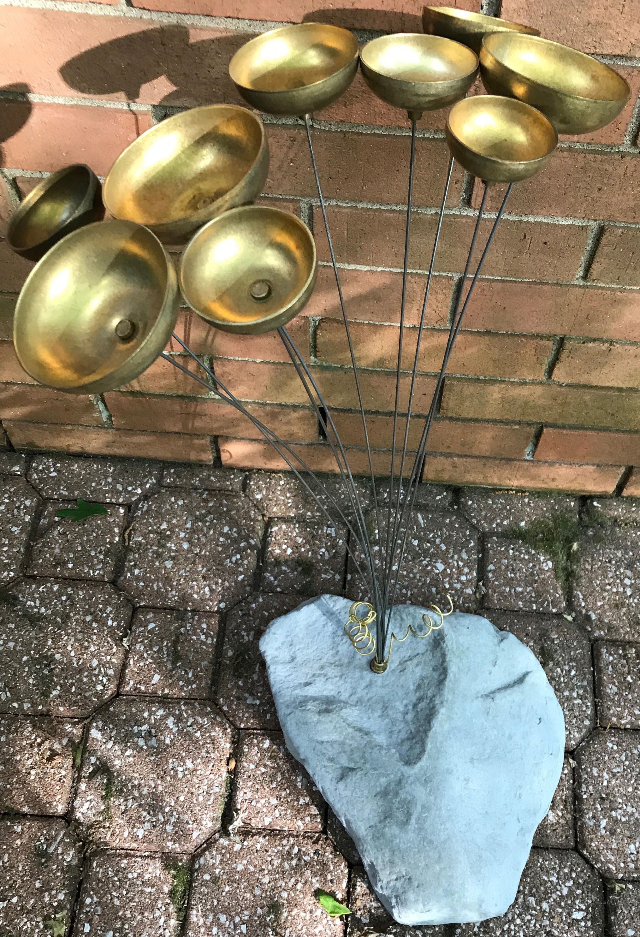 Vintage 70s 80s Woodstock Garden Bells Wind Chimes Retro