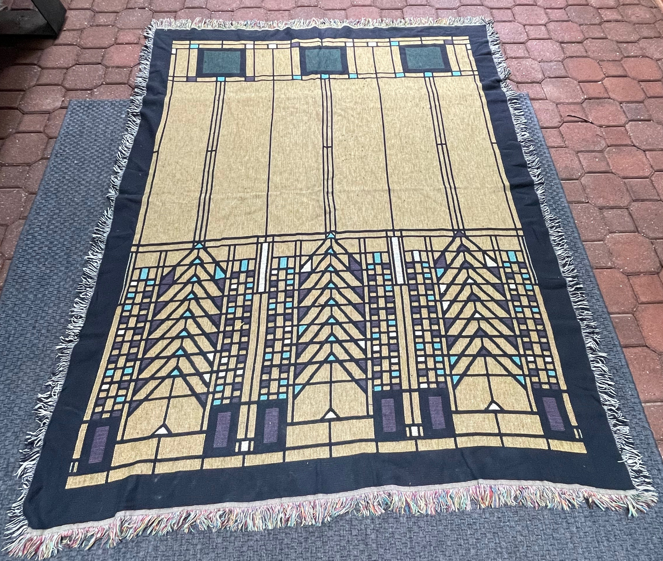 Frank lloyd wright blanket sale