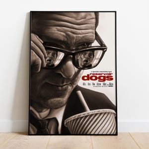 Póster de Reservoir Dogs / Impresión en papel mate de alta calidad / Arte cinematográfico / Póster de película para regalo