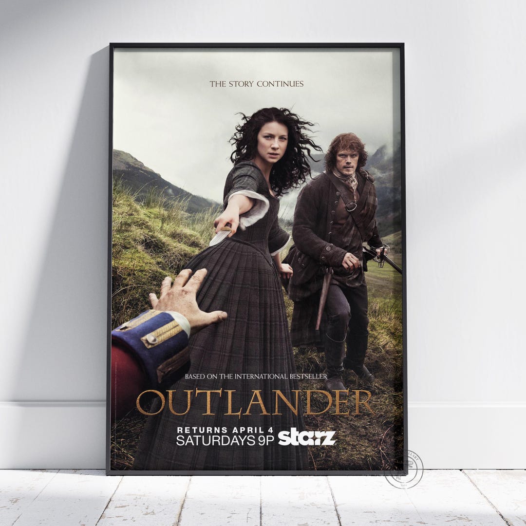 Outlander Poster : Claire Randall Wall Art - Etsy