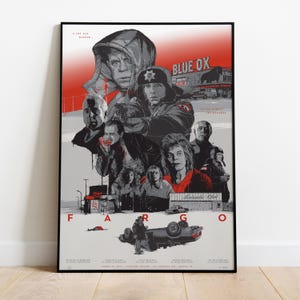 Fargo Poster | High Quality Ready To Print | Matte Paper Print | Gift TV Show Poster