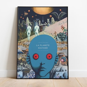 The Fantastic Planet Poster | High Quality Ready To Print | Matte Paper Print | Movie & Film Art | Gift Movie Poster