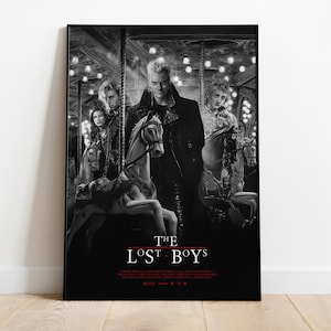 The Lost Boys Poster | High Quality Ready To Print | Matte Paper Print | Movie & Film Art | Gift Movie Poster