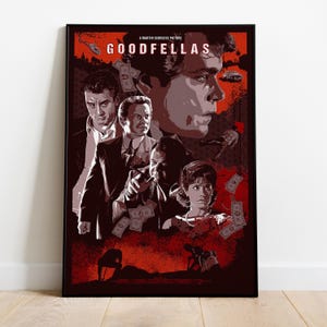 GoodFellas Poster | High Quality Ready To Print | Matte Paper Print | Movie & Film Art | Gift Movie Poster