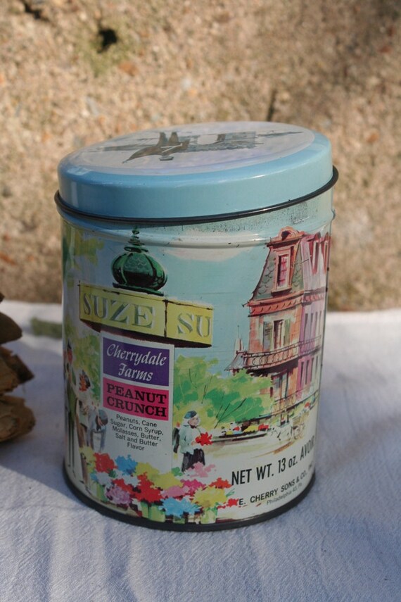 Cherrydale Farms Peanut Crunch Scenes Of Romantic Paris France Etsy
