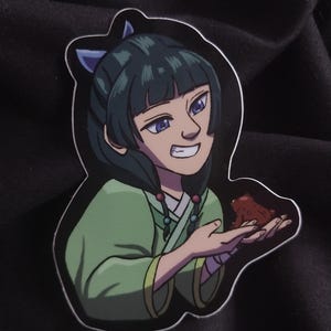 A Somewhat Large Friend- Maomao, Apothecary Diaries fanart sticker
