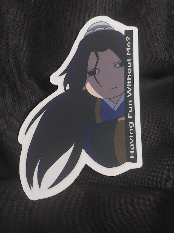 Jinshi "Having Fun Without Me?" - Apothecary Diaries Fanart Sticker