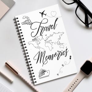 Spiral-Kalender für Reisende - perfekt, um Urlaubsgeschichten festzuhalten, Erinnerungen festzuhalten und neue Abenteuer zu planen - KOSTENLOSER VERSAND