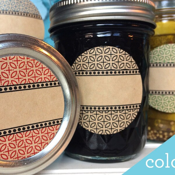 Mason Jar Labels Etsy