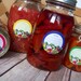 Enjoy Vegetable Canning Jar Labels, Round Mason Jar Labels for Food ...