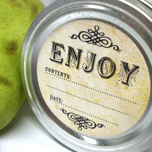 Canning Labels Canning Stickers Mason Jar Stickers Etsy