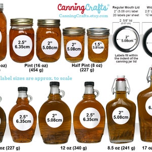 Custom Sugar Shack Maple Syrup Labels for backyard sugaring gifts, customized printed round canning jar & bottle stickers with sap house art image 4