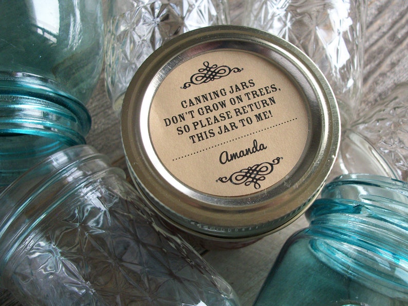 return jar poem label Canning Jars Don't Grow on Trees Custom ...