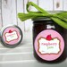 RED Raspberry Jam Canning Jar Labels, Round Canning Labels for Fruit ...