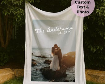 Custom Photo Wedding Banner, Personalized Fabric Backdrop, Engagement Party Welcome Fabric Sign, Modern Wedding Ceremony Bridal Shower Decor