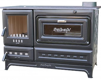 Model S12C WoodStove Oven Cooker, Winter Camper, Lodge Cabin Fireplace Heater