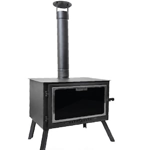 Camp Fireplace Heater, Camper accessory, Outdoor Stove, Patio Woodstove, Tent Heater Camping Stove