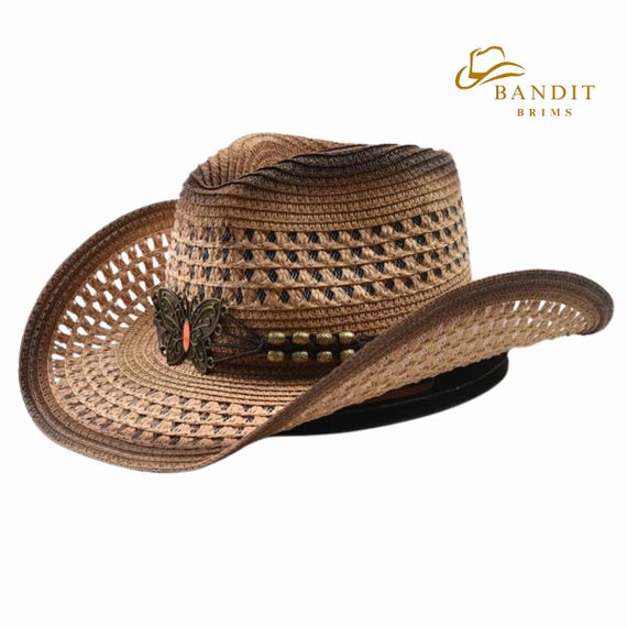 Foldable Straw Sun Hat for Women Windproof Rope, Summer  display picture 3
