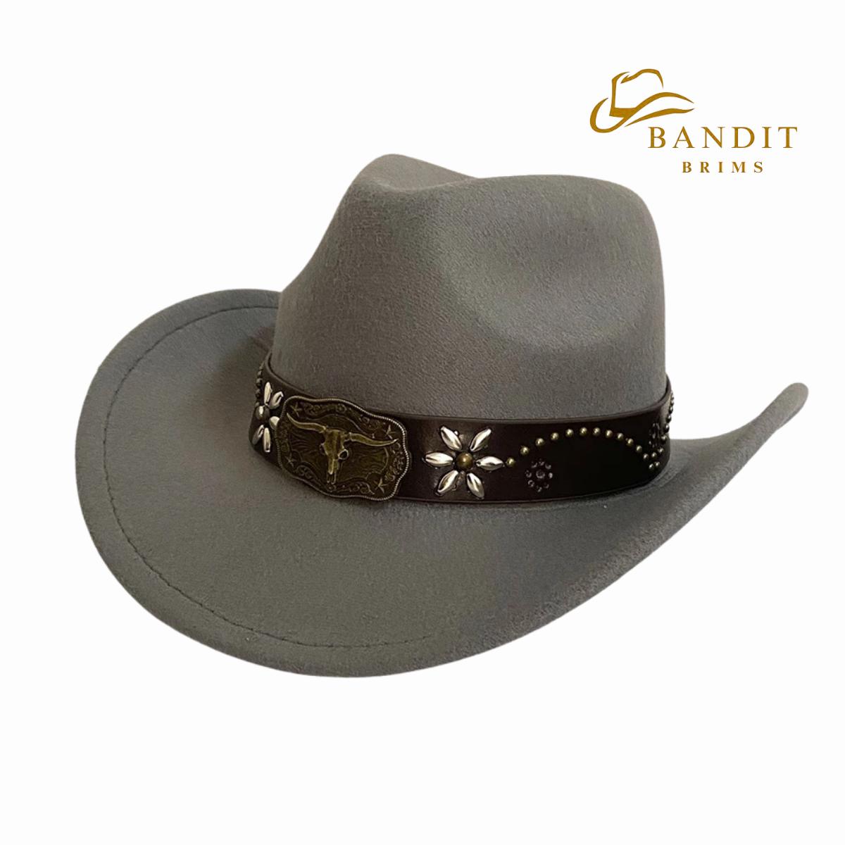 1919 Suede Cowboy Hat For Women And Men Classic Western Hats With Wide Deago Western Suede Cowboy Hat for Men Women Classic Roll Up  main image 4