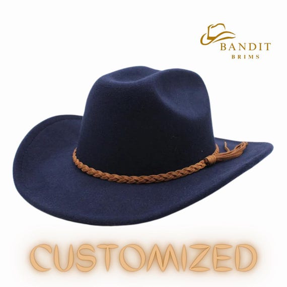 Vintage Style Big Brim Western Cowboy Hat – Classic Rodeo  display picture 1