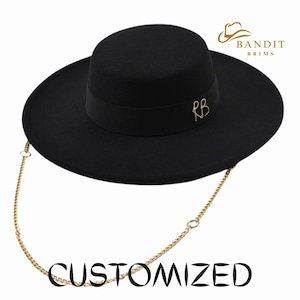 Women&#39;s Wide Brim Fedora Hat Vintage Style Look, Modern Feel