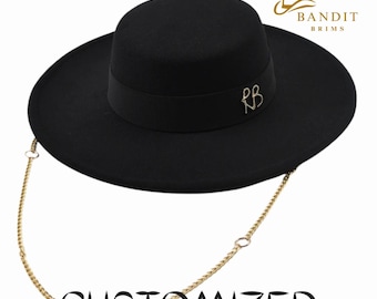Women&#39;s Wide Brim Fedora Hat Vintage Style Look, Modern Feel