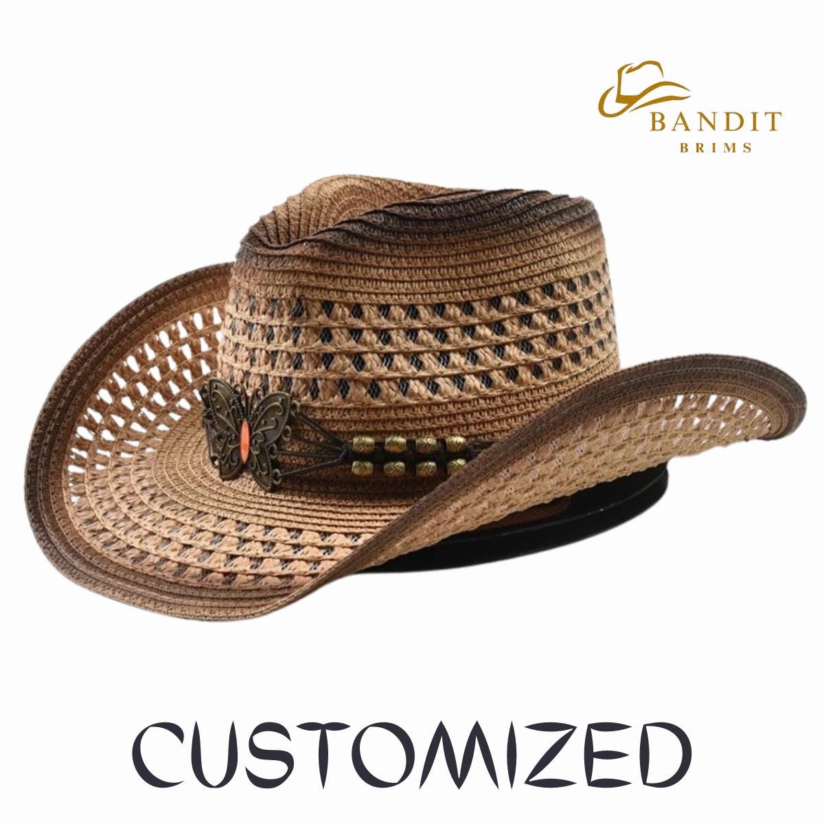 Straw Cowboy Hat Foldable - Etsy