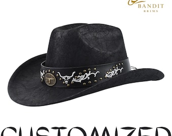 Vintage Style Western Hat Stylish Cowboy Look For Men And Women