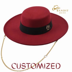 Women&#39;s Wide Brim Fedora Hat Vintage Style Look, Modern Feel