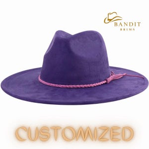 Men And Women Felt Fedora Hat Wide Brim Vintage Style Fedora Hat