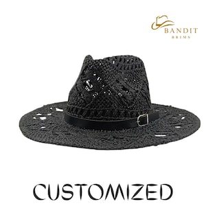 Unisex Summer Straw Hat Wide Brim Sun Hat For Beach Travel Outdoor Essentials