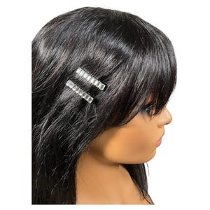 Pretty Rhinestone Mini Alligator Hair Clip Set
