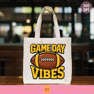 Game Day Vibes Sublimation Design PNG - American Football Design PNG - Football Game Day Shirt PNG